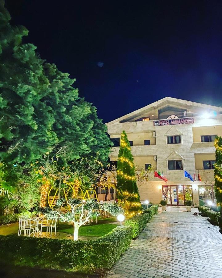 Hotel Ambasador Garden Lezhë المظهر الخارجي الصورة