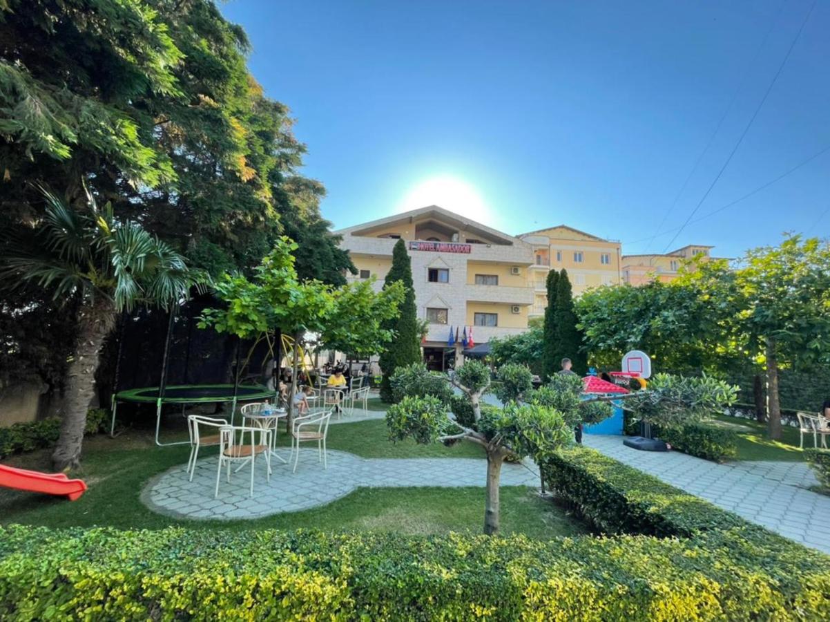 Hotel Ambasador Garden Lezhë المظهر الخارجي الصورة